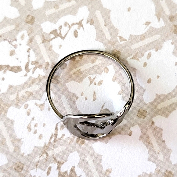 Bat and Moon Ring - Picture 2 of 2